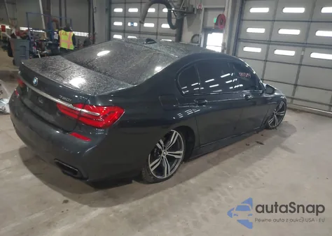 2016 BMW 750I xDrive from USA, damaged, VIN WBA7F2C57GG416061